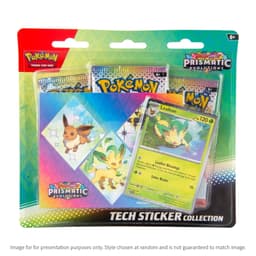 Pokemon Trading Cards SV 8.5 Prismatic Evolutions Tech Sticker Collection - Styles May Vary